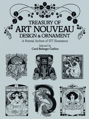 cover image of Treasury of Art Nouveau Design & Ornament